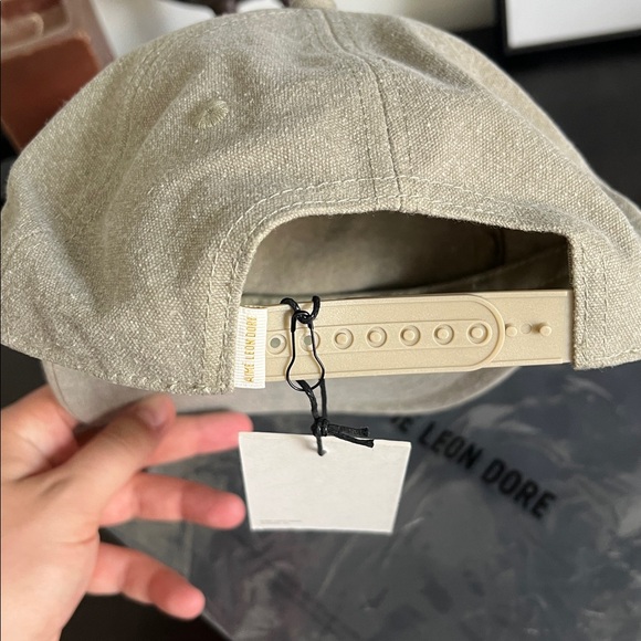 Aimé Leon Dore Beige Logo Baseball Cap - Picture 4 of 5